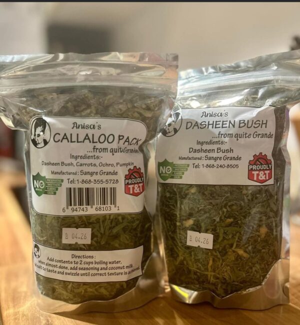 Amcham Special (Callaloo & Dasheen Bush Packs)